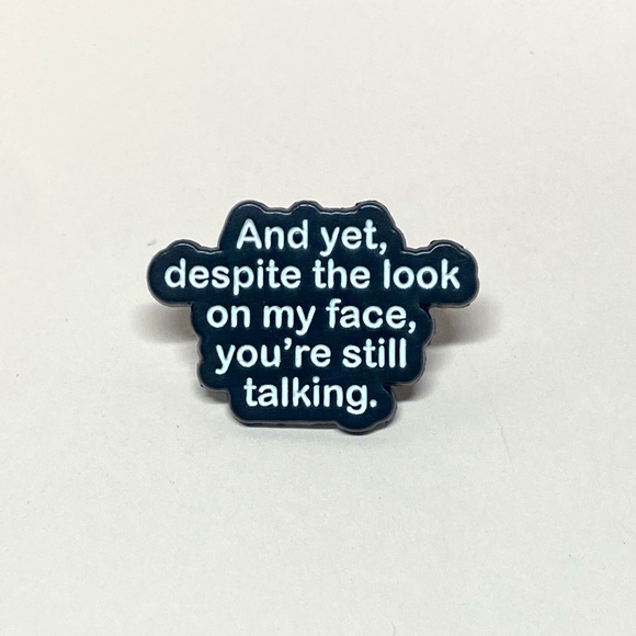 Accessories - 3/$15 Funny Enamel Pin
